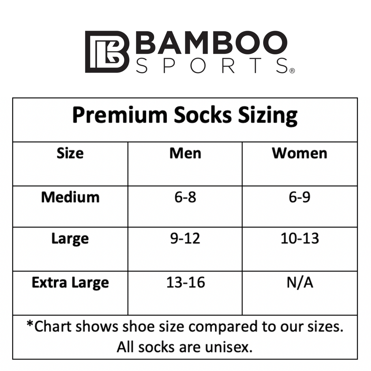 Premium Bamboo Rayon Crew Socks - 1, 3 & 6 Pair Packs Available
