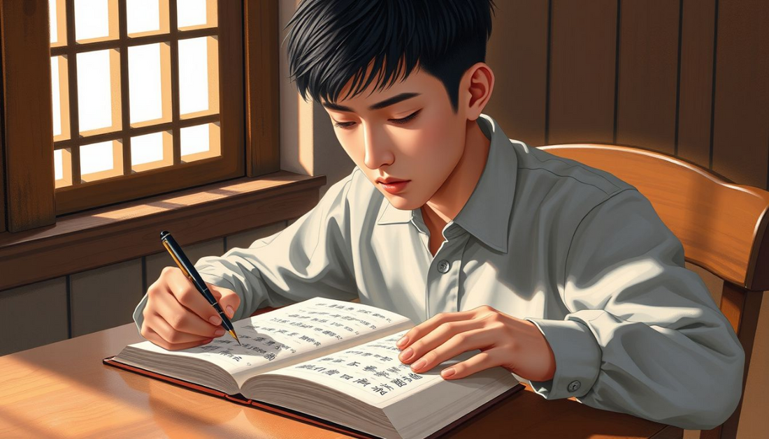 Hand copying Scripture