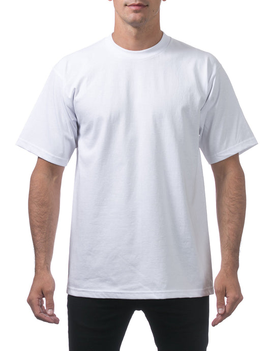 Pro Club Men's Heavyweight Short Sleeve Tee (S-4XL)  Style: 101