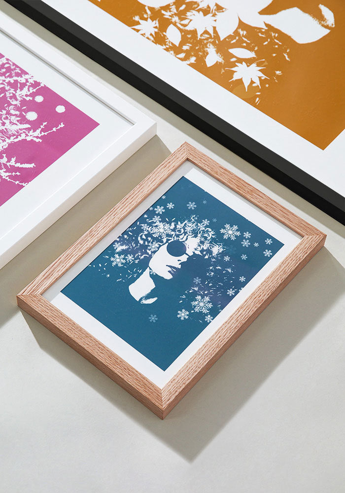 Black Framed Poster 8'' x 10'' (Personalized AI Design)