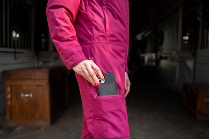 Winter Insulated Jumpsuit PRO - Raspberry