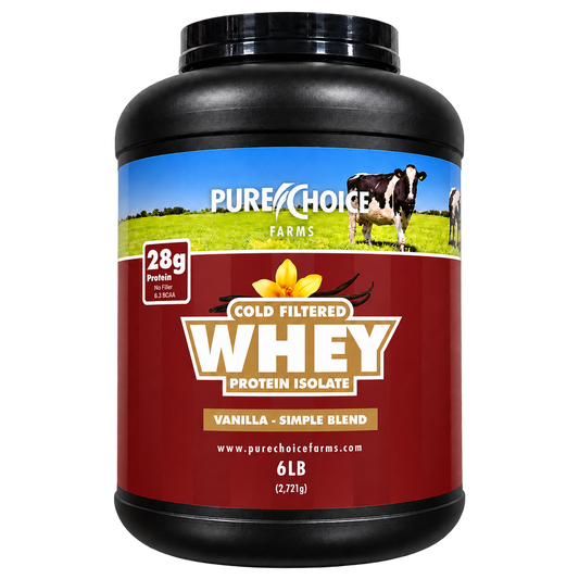 Whey Protein Isolate with Organic Vanilla