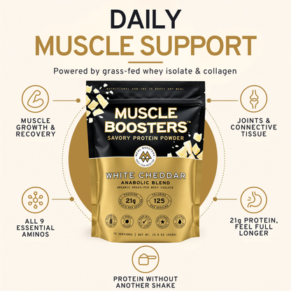 Muscle Boosters White Cheddar - Anabolic Blend