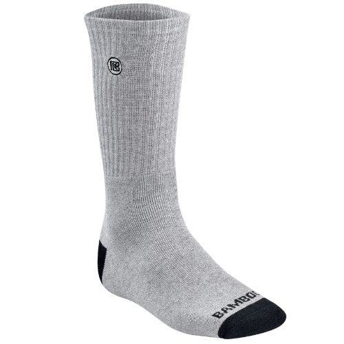 Premium Bamboo Rayon Crew Socks - 1, 3 &  6 Pair Packs Available