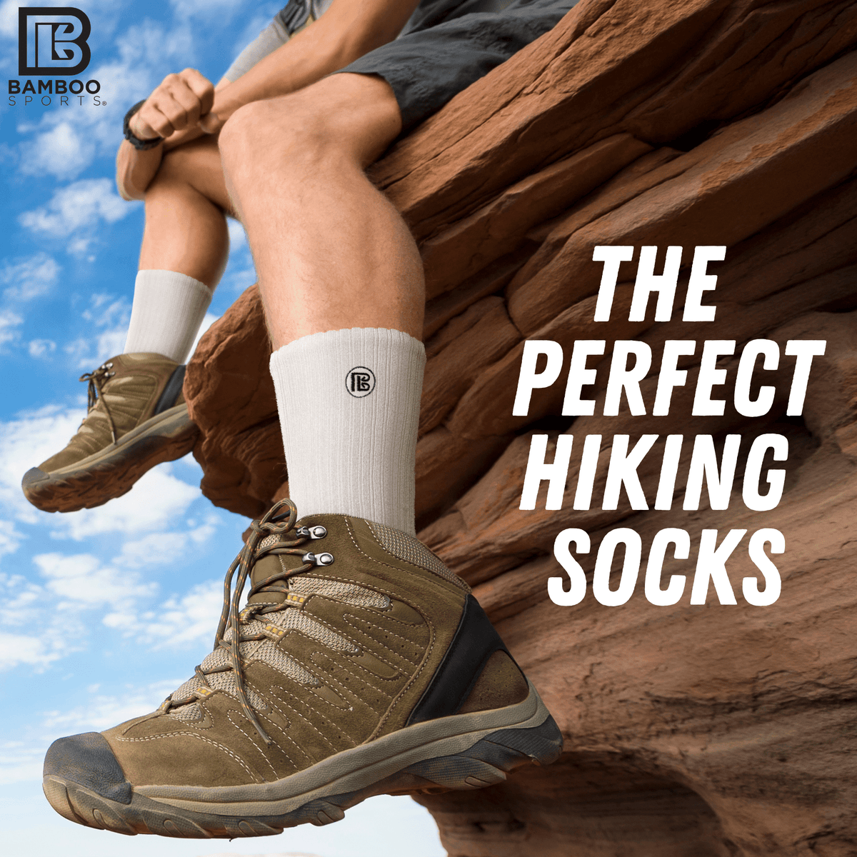 Premium Bamboo Rayon Crew Socks - 1, 3 &  6 Pair Packs Available