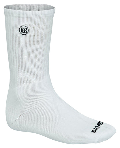 Premium Bamboo Rayon Crew Socks - 1, 3 &  6 Pair Packs Available
