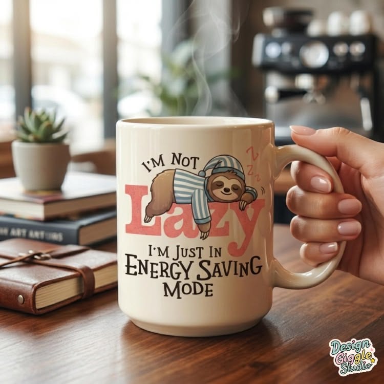 I am NOT lazy mug