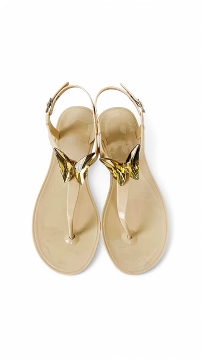 ALIANA Clear Gel Beach Sandals